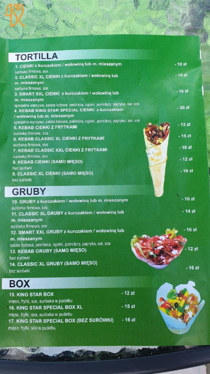 The Gorkhas Kebab Grill Menu