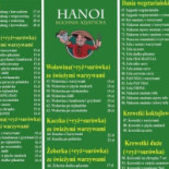 Orientalny Hanoi Menu