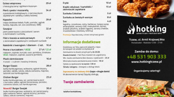 Hot King Tczew Comida