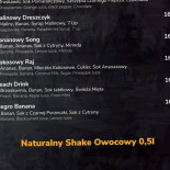 Powozownia Pub Menu
