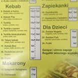 Istanbul Kebab Menu