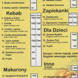 Istanbul Kebab Menu
