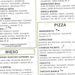 Między Nami Menu
