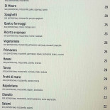 Pizzeria Trattoria Da Mauro Menu
