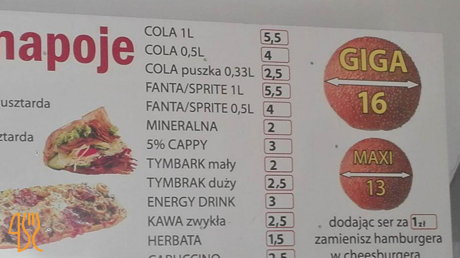 Kebar Kebab Menu