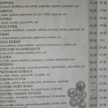 Pizzeria La Costa Menu