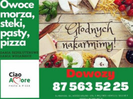 Ciao Amore Pasta Pizza menu