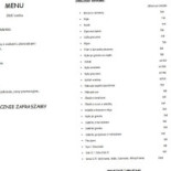 Zloty Kot Menu