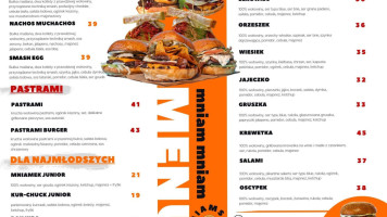 Mniam Mniam Zawiercie Speisekarte