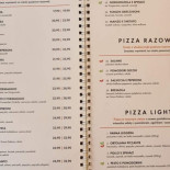 Fabryka Pizzy menu