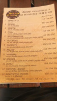 Pizza Na Telefon menu