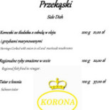 Restauracja Pub Korona Carte