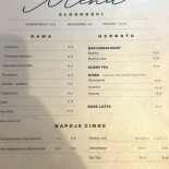 Mono Pâtisserie Bistro Menu