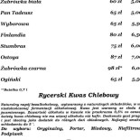 Karczma Rycerska. Catering. Imprezy Okolicznościowe. Dania