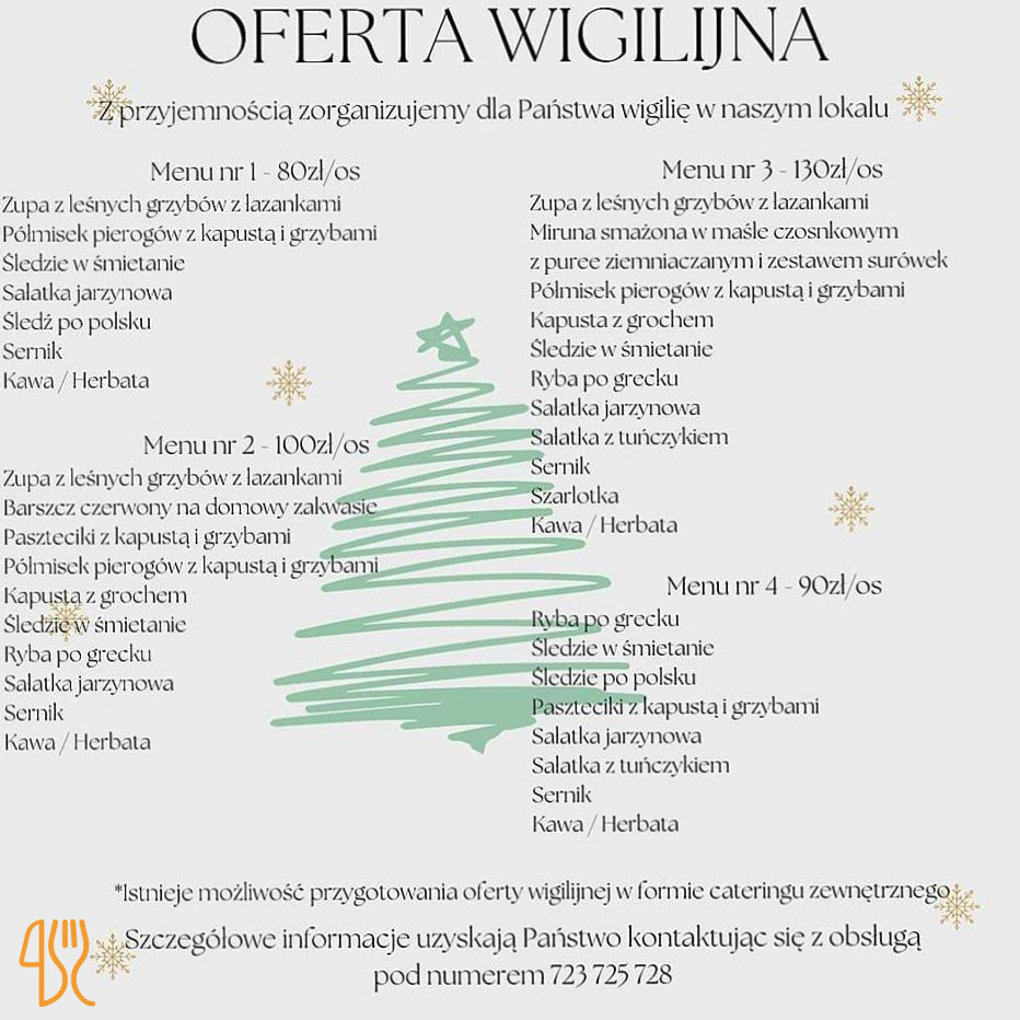 Kulturka Menu