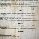 Winiarnia Nad Jeziorem Menu