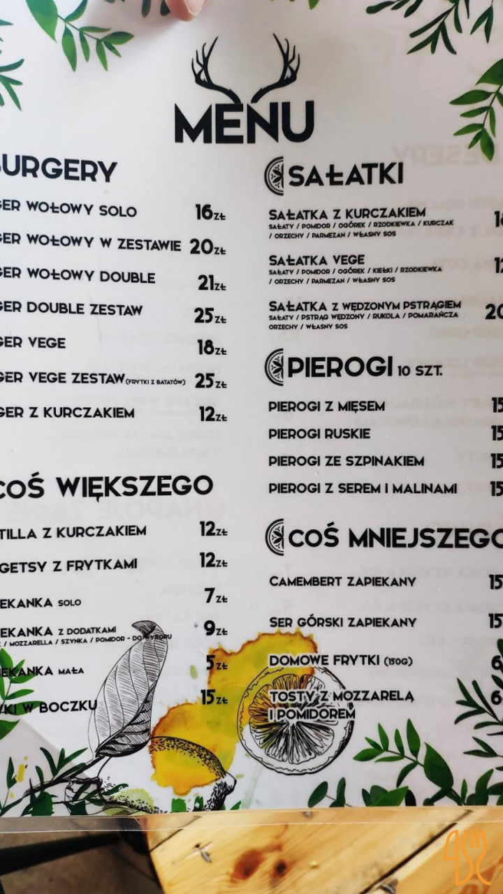 Dom Numer 127 Menu