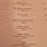 Gospoda Kwasnica Menu