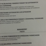 Galeria Smaków Menu