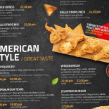Tesali Menu