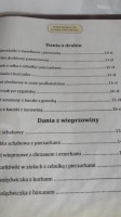 Stary Dworzec Speisekarte
