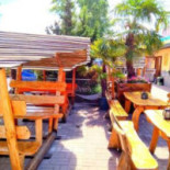 Bar Palma Świeża Ryba Dorsz Śniadanie Dobre Jedzenie Restauracja Na zewnątrz