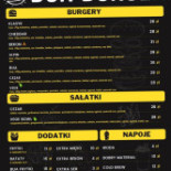 Bua Burger Carte