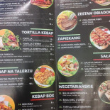 Franko Kebap Menu