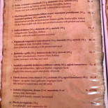Kurna Chata Menu