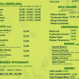 Choco&latte Bistro-cafe Carta