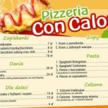 Pizzeria Con Calore Menu