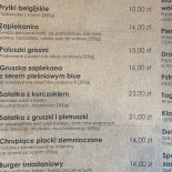Nasza Chata Menu