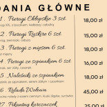 Gościniec Solicki Szczawno-zdrój Menu