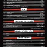 Smaka. Snack Menu