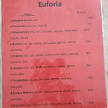 Pizzeria Euforia Menu