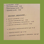 Lis I Kura Menu