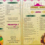 Cengiz Baba Menu