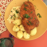 Mały Stolik Bistro Wewnątrz