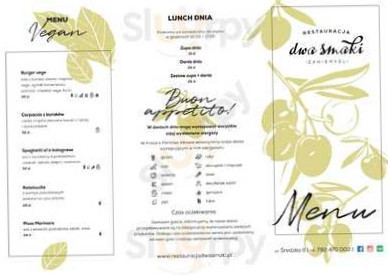 Dwa Smaki Menu