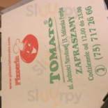 Pizzeria Tomato Menu