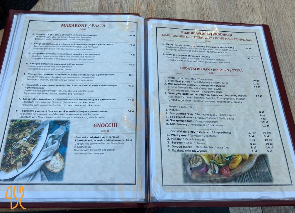Osteria Menu