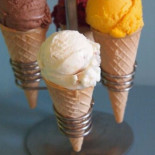 Lodziarnia Marcello Gelato Wewnątrz