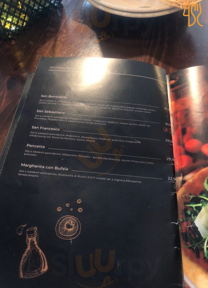 Pizzeria Tutti Santi Menu