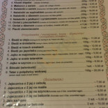 Karczma U Fela Menu