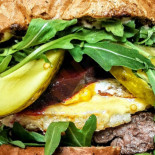 Struś Burger Nourriture