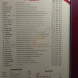 Pizzeria Napoli Menu