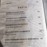 Trattoria Riccardo Menu