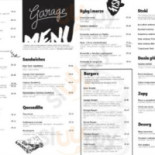 Garage Grill Carte