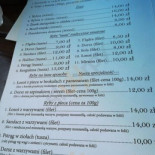Fish'ka Menu