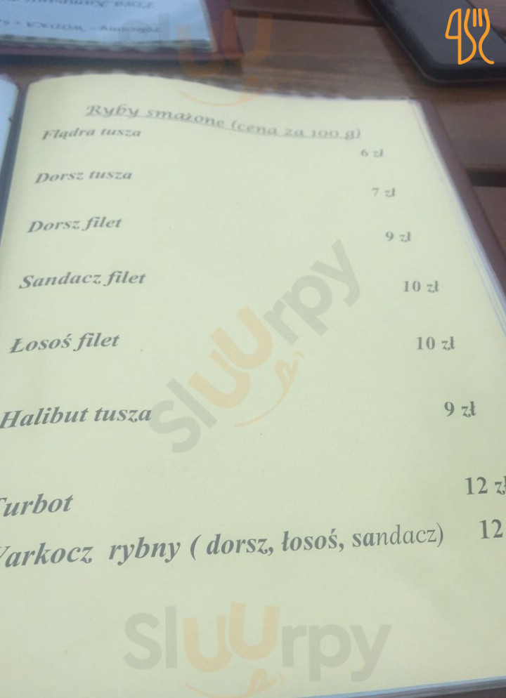 U Szweda Menu